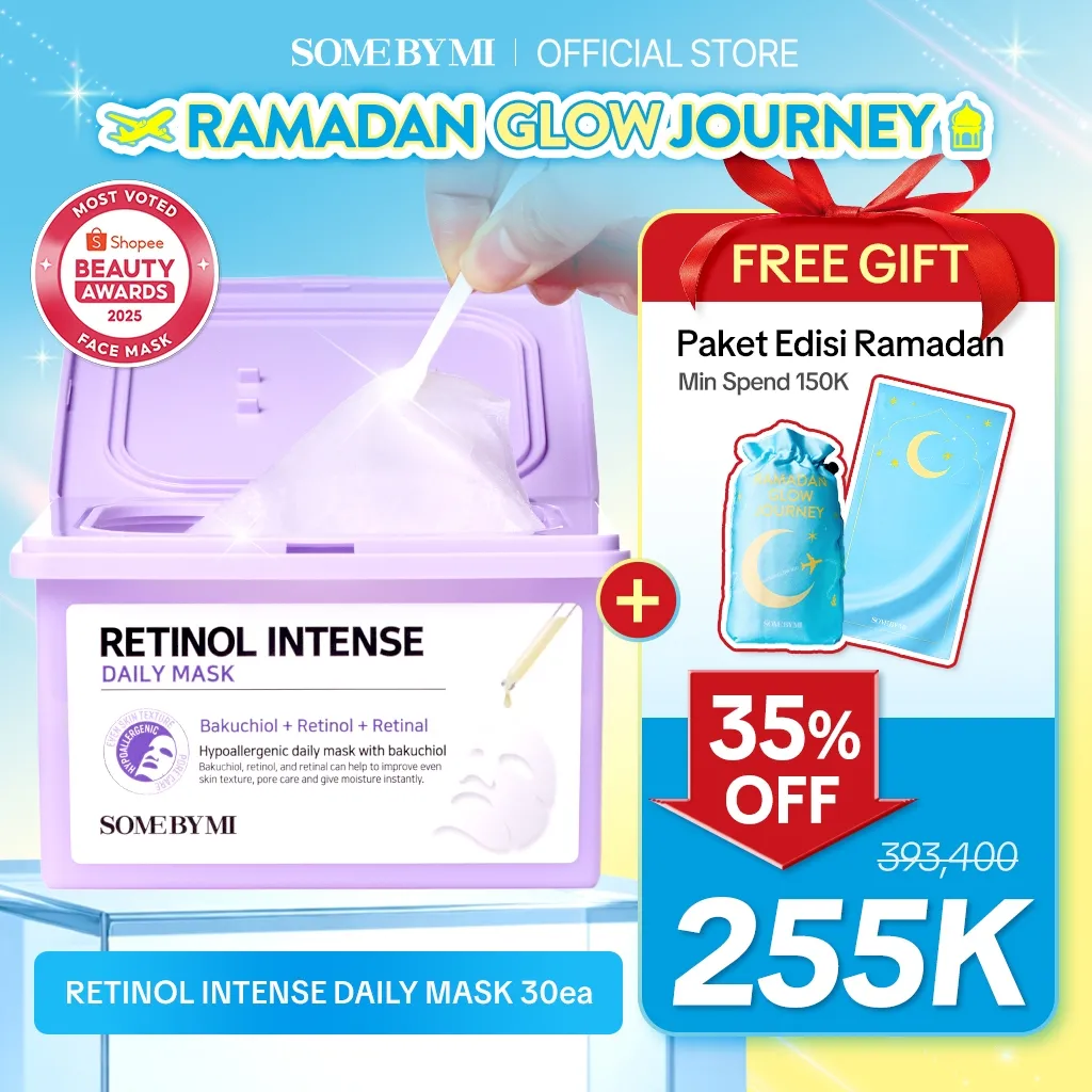 [BEST SELLING] SOME BY MI RETINOL INTENSE DAILY MASK (30pcs in 1)