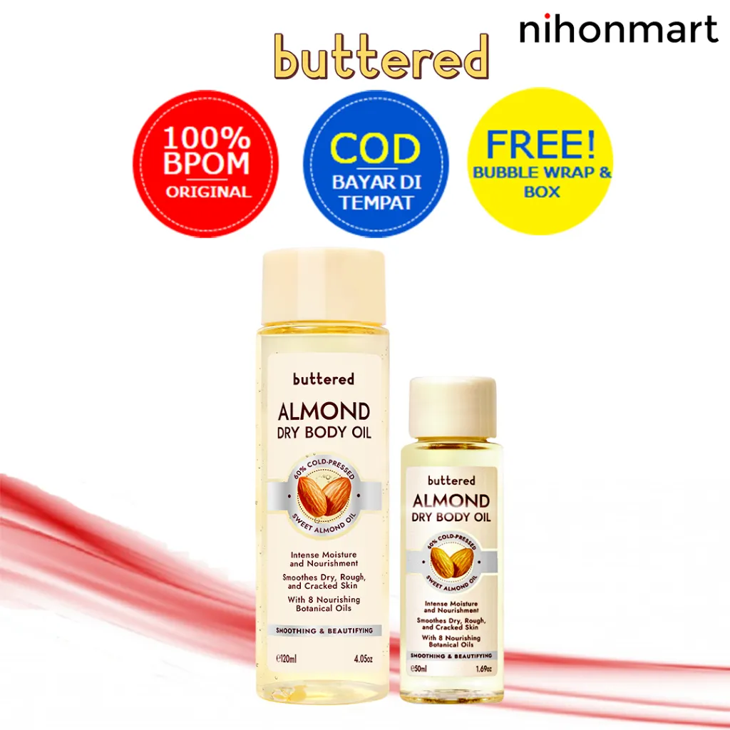 Buttered Almond Dry Body Oil