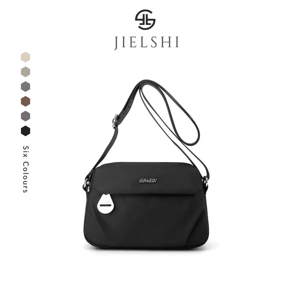 Jielshi Tas Selempang Wanita Anila 2078 #SL.435 Slingbag Cewek Terbaru Bahan Parasut Premium