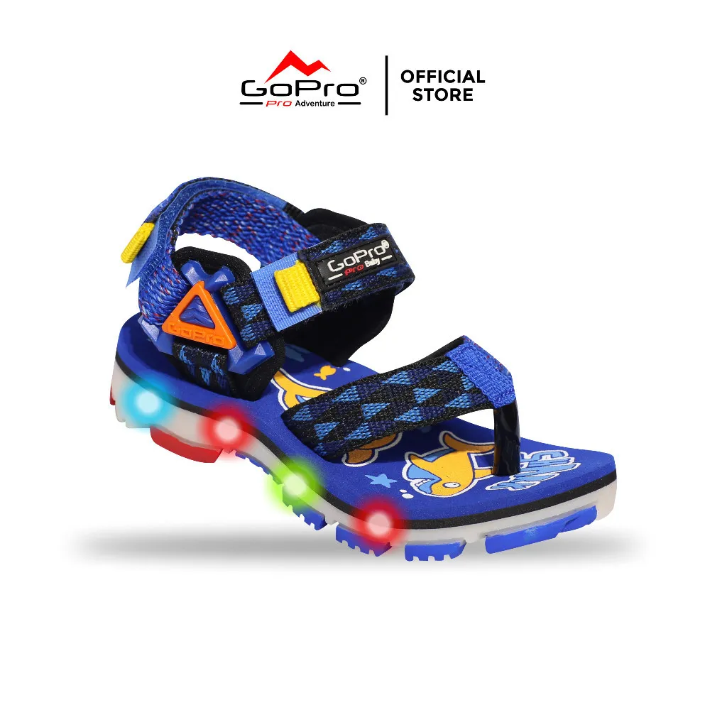 GoPro Adventure Circus/Basking/Arnold LM BB - Sandal Gunung LED Anak Baby Ringan & Aman | Size 24-27