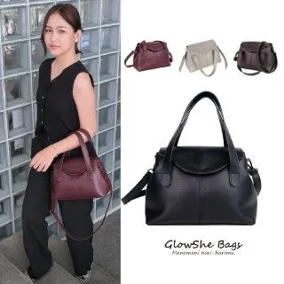 GlowSheBags ANUVA BAG | Top Handle Bag Tas Selempang Wanita Premium Women Sling Bag Shoulder Bag