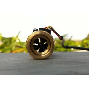 Liquid Flow Sensor 3/4 Inchi Kuningan Lurus High Quality