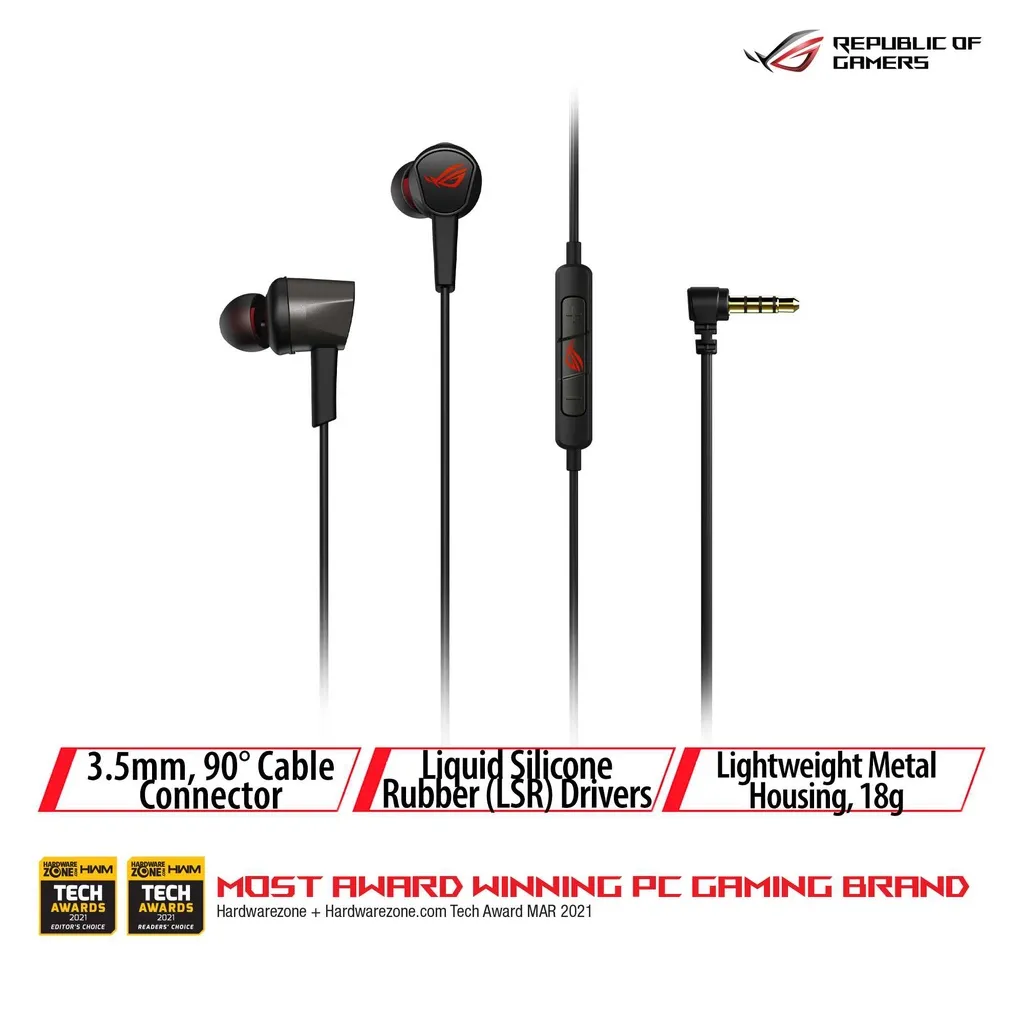 ROG Cetra II Core in-ear Gaming Headphones