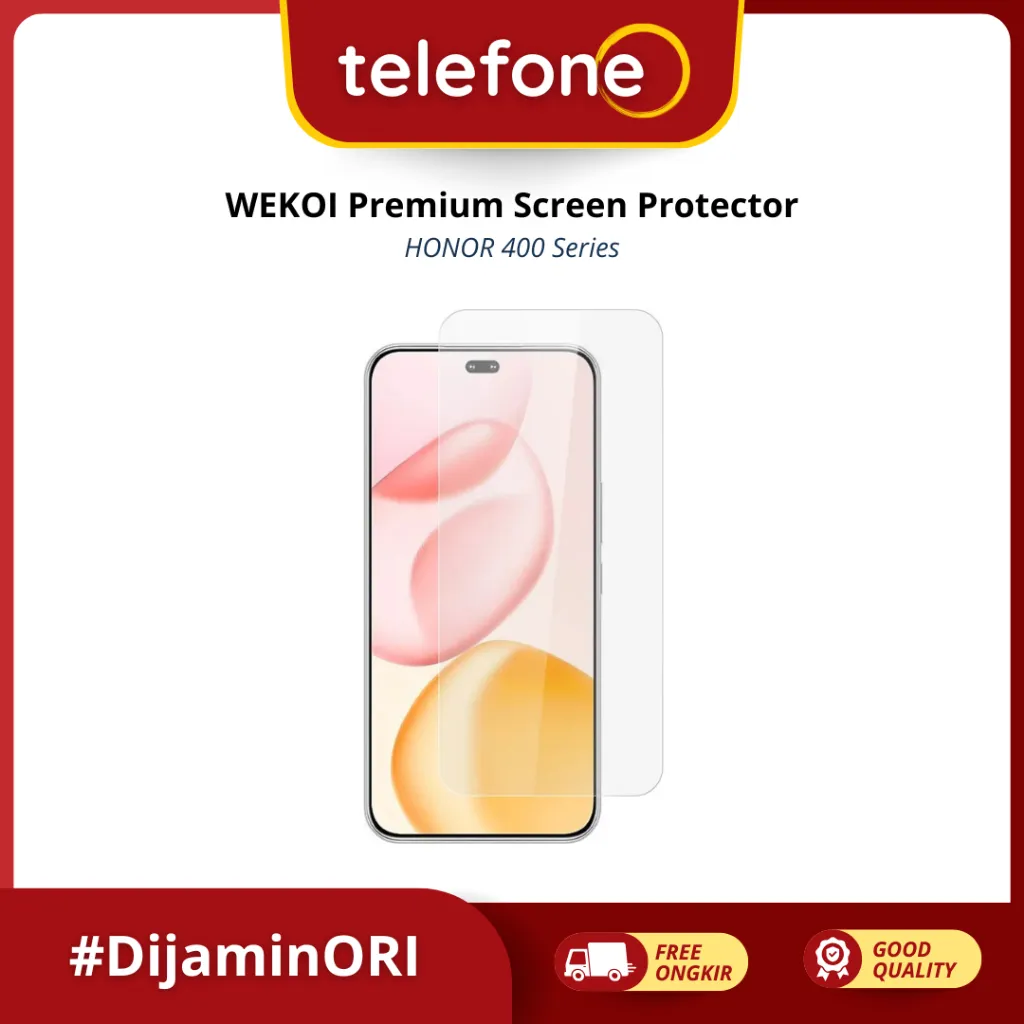 WEKOI Hydrogel HONOR 400 5G | Screen Protector Handphone | Anti Gores Smart Phone Terbaik dan Bagus