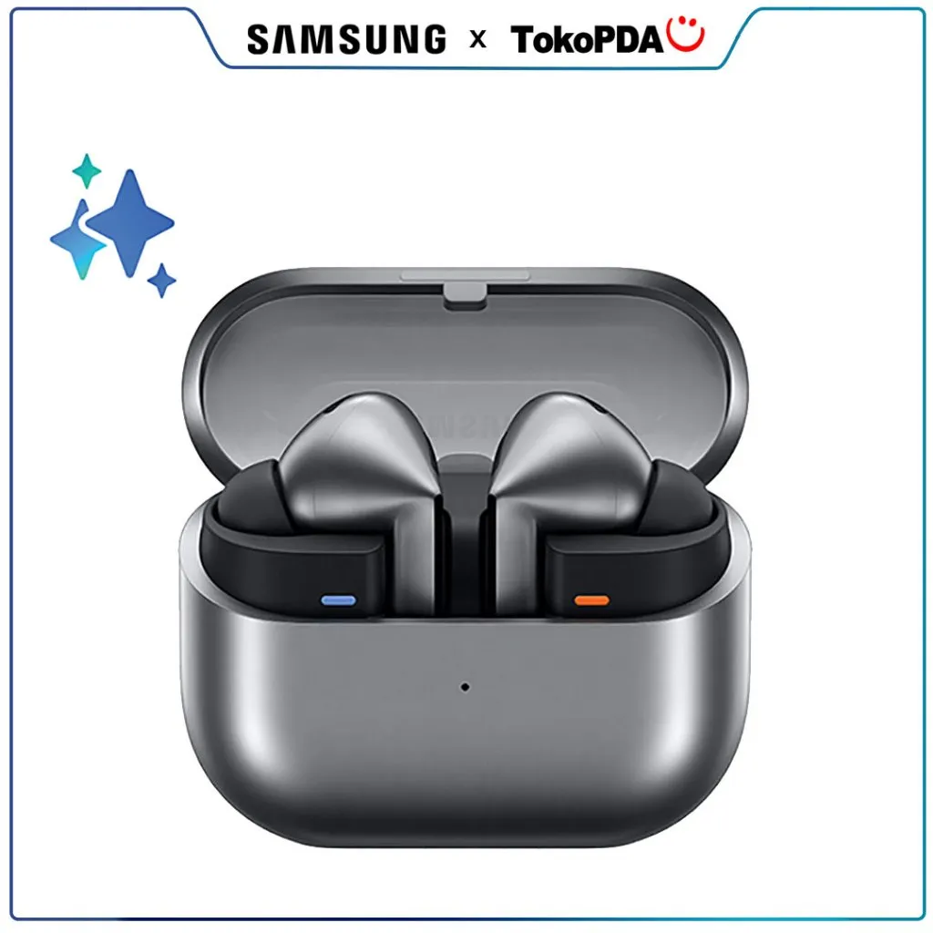 Samsung Galaxy Buds 3 Pro Garansi Resmi SEIN 1 Tahun | Suara Jernih Premium, ANC Aktif, Desain Futuristik, Baterai Tahan Lama, Nyaman untuk Musik, Gaming, dan Panggilan Sepanjang Hari