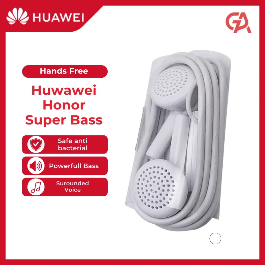 Headset Handsfree Huawei Copotan / Earphone Handsfree Huawei Honor Super Bass Copotan