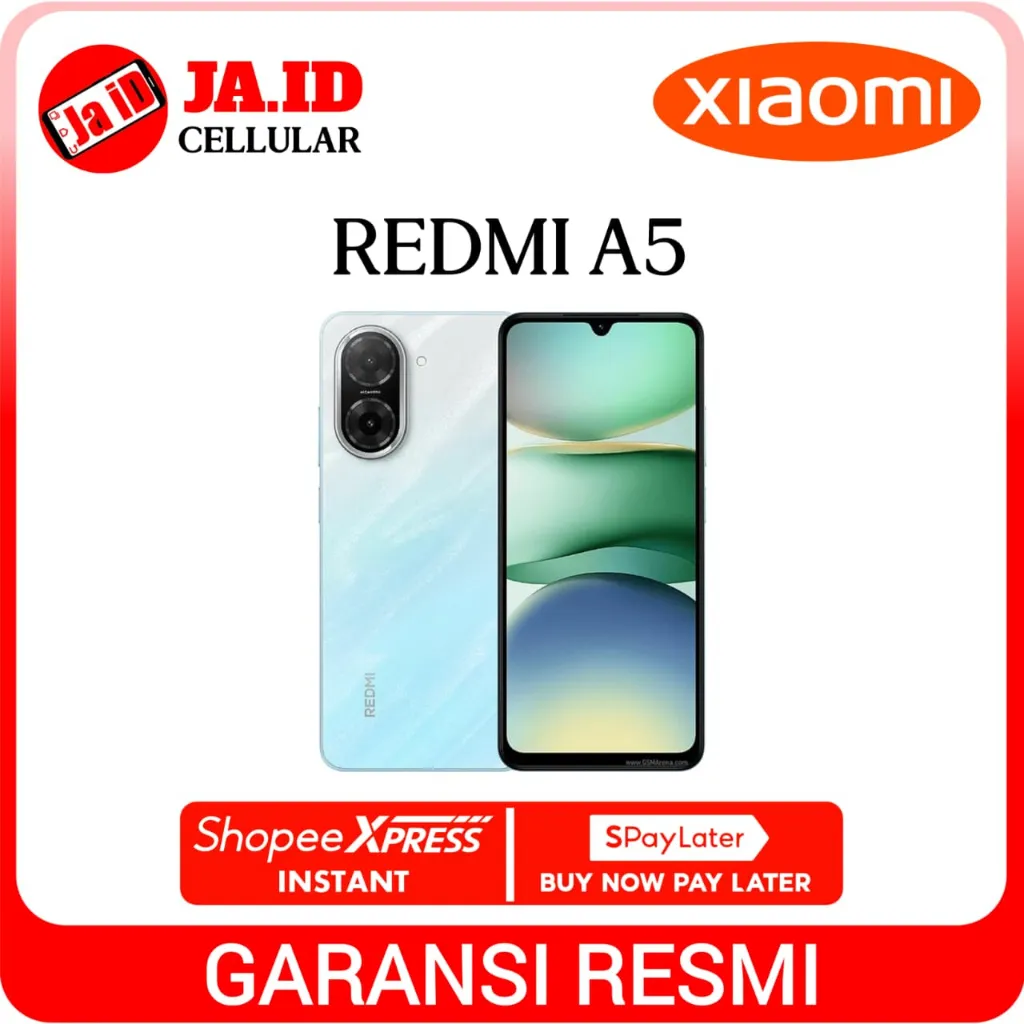 SMARTPHONE XIAOMI REDMI A5 4/128 ORIGINAL GARANSI RESMI
