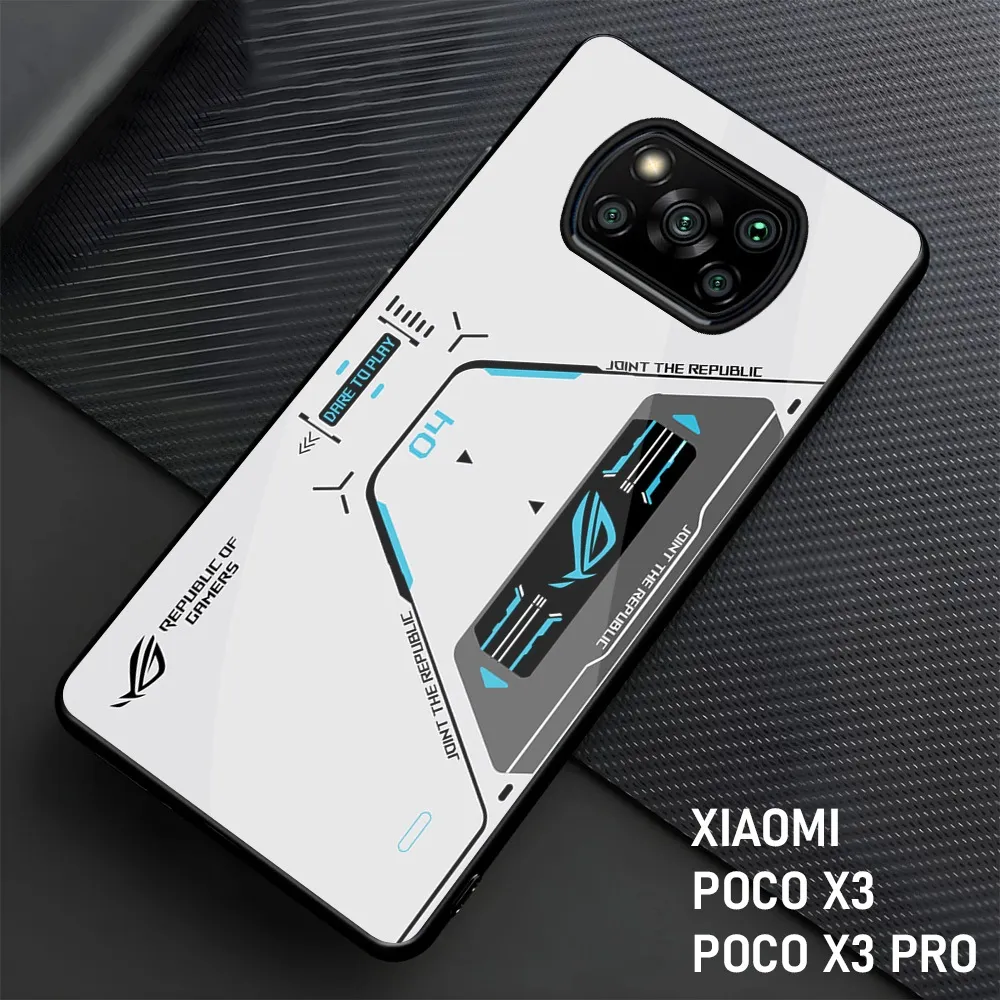 Case Kilau Poco Phone X3 | X3 NFC | X3 PRO | Casing Hp Xiaomi | Pelindung Smartphone | Motif M72
