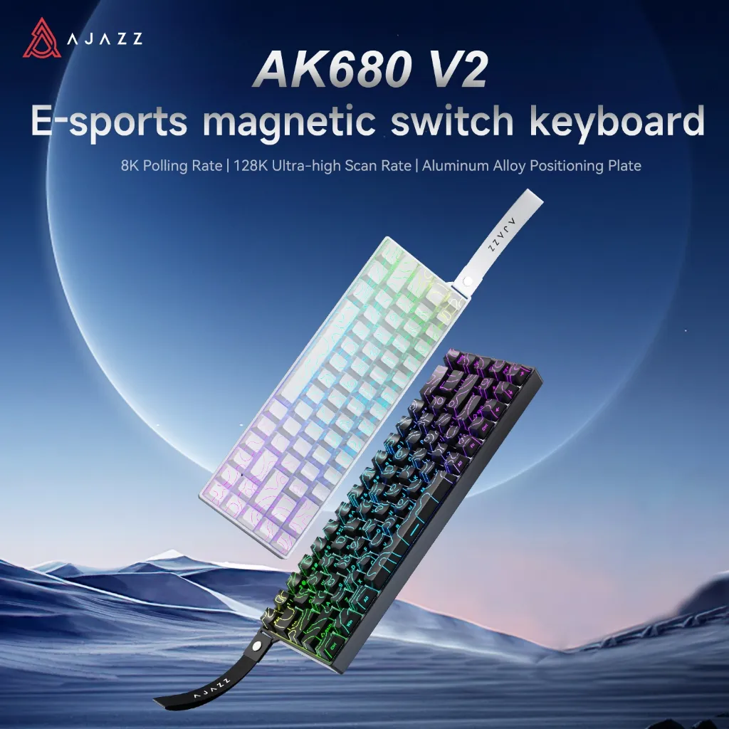 Ajazz AK680 V2 Wired Mechanical Gaming Keyboard