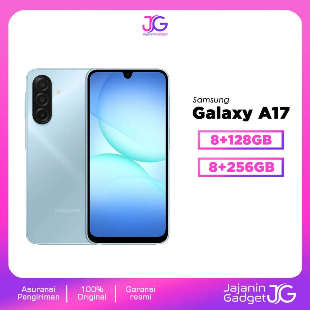 Samsung Galaxy A17 8/128GB 8/256GB Garansi Resmi Indonesia