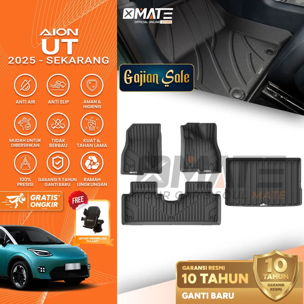 Xmate Karpet Mobil Aion UT 2025-Sekarang Bahan TPE