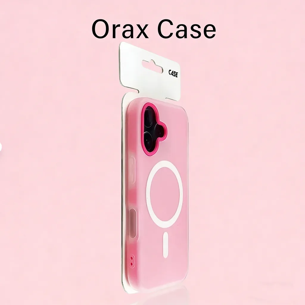 [OraX-Case] 2 in 1 Jelly Silikon Softcase Magnetic Casing Hp - Wireless Charging, Warna Permen Anti Gores Anti Benturan Tahan Lama,Case Aesthetic Compatible dengan Solid Color Shockproof Anti-fingerprint case iPhone 13 11 14 12 15 XR 16 ProMaxPLUS  7 8 XS