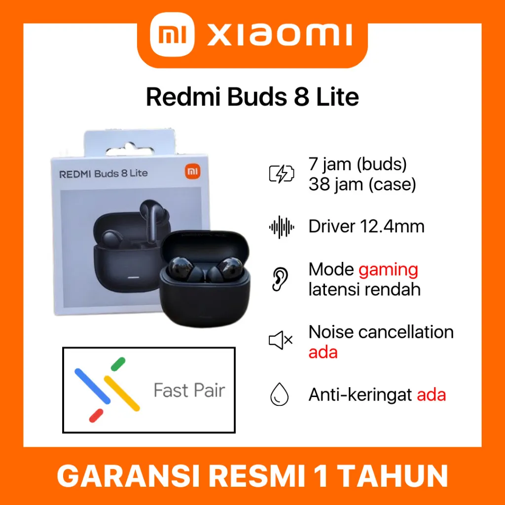 Xiaomi Redmi Buds 8 Lite TWS Bluetooth Earbuds Earphone
