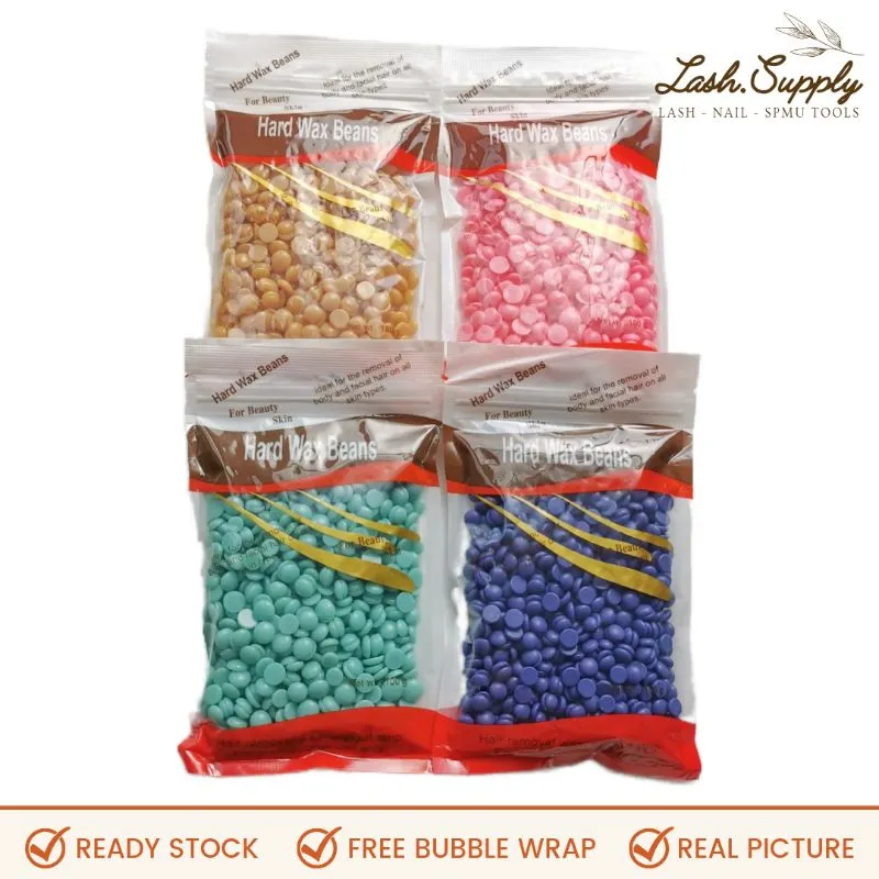 HARD WAX BEANS 100 Gram Hair Removal Brazilian Perontok Bulu