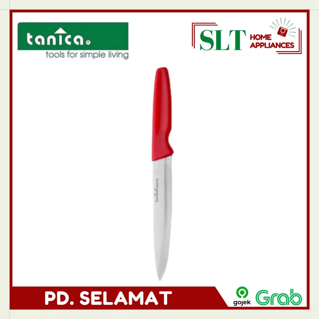 Tanica Pisau 0217 Slicer / Slicing knife pisau iris tanica 7" Pisau daging Pisau Dapur PISAU DAGING SAYUR