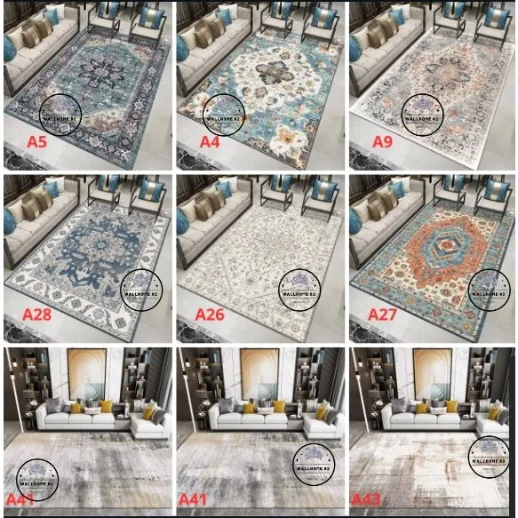 Karpet Turkey Polyester 160x210cm/200x270cm New Motif