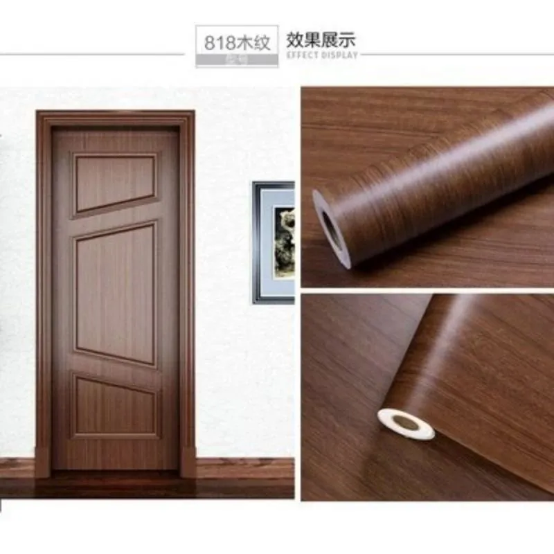 termurah!! wallpaper dinding serat kayu/stiker dinding serat kayu/stiker perabotan meja pintu lemari