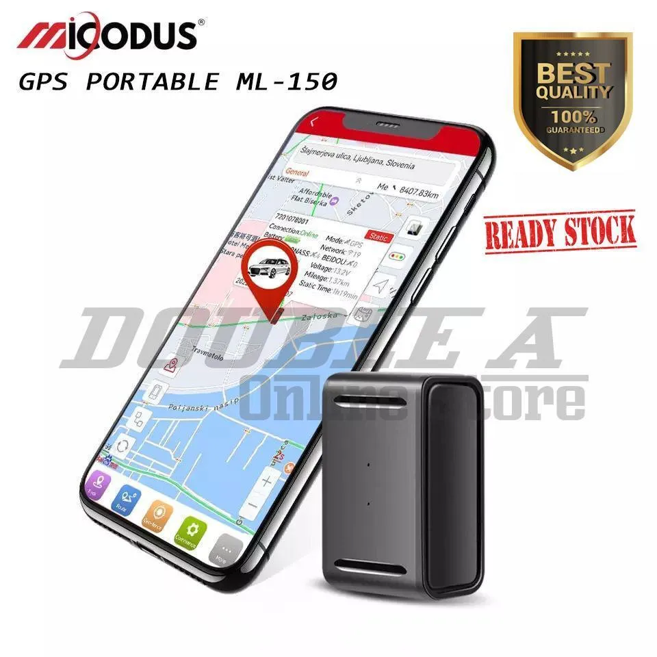 GPS TRACKER PORTABLE TERKECIL ML150 - ORIGINAL GPS