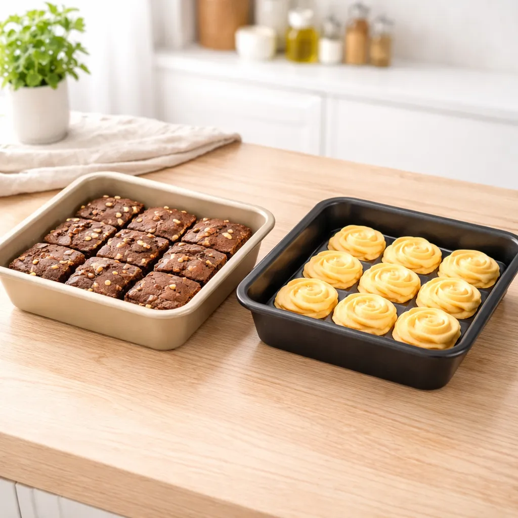 Loyang Kue Kering Nastar Roti Loyang Microwave Oven Loyang Import Alas Oven Bahan Tebal Anti Lengket