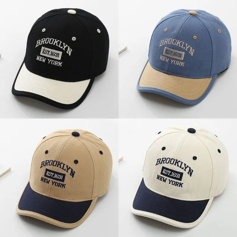 6 bulan - 4 tahun Topi anak unisex laki laki perempuan ala korea bahan tebal dan adem