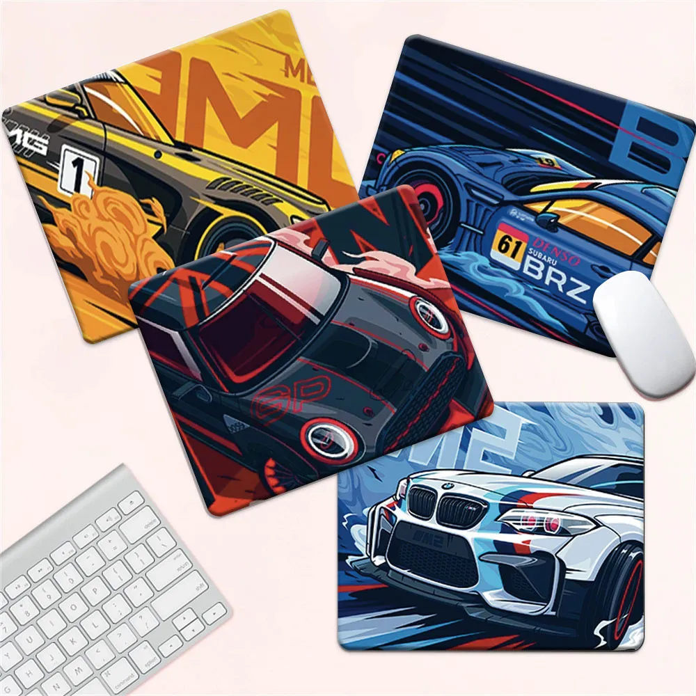 Dua ukuran 260 × 210 800 × 300 Mousepad tikus dengan   untuk anti slip dan penampilan indah sports car