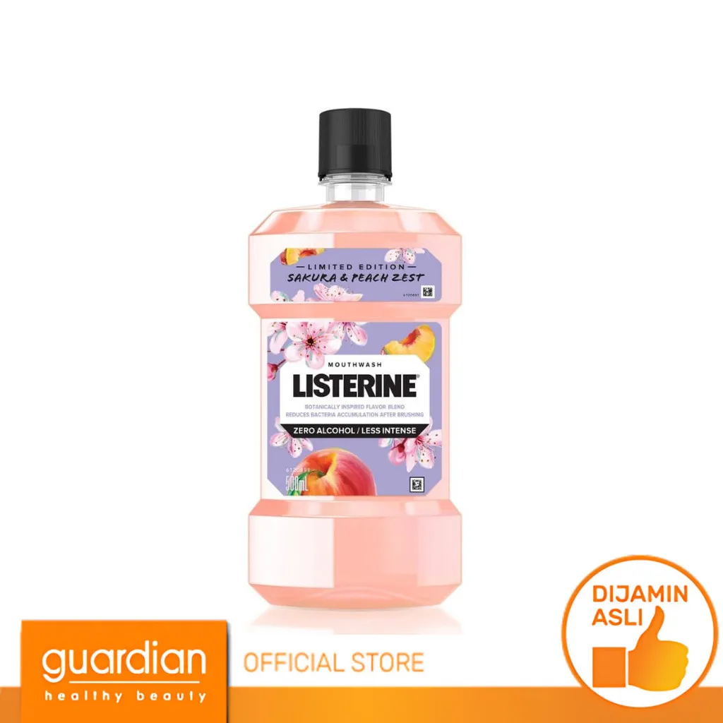 Listerine Sakura & Peach Mouthwash 250Ml