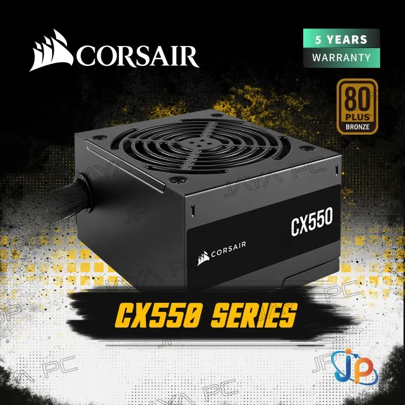 Corsair CX550 550W PSU - Power Supply 550 Watt 80+ Bronze