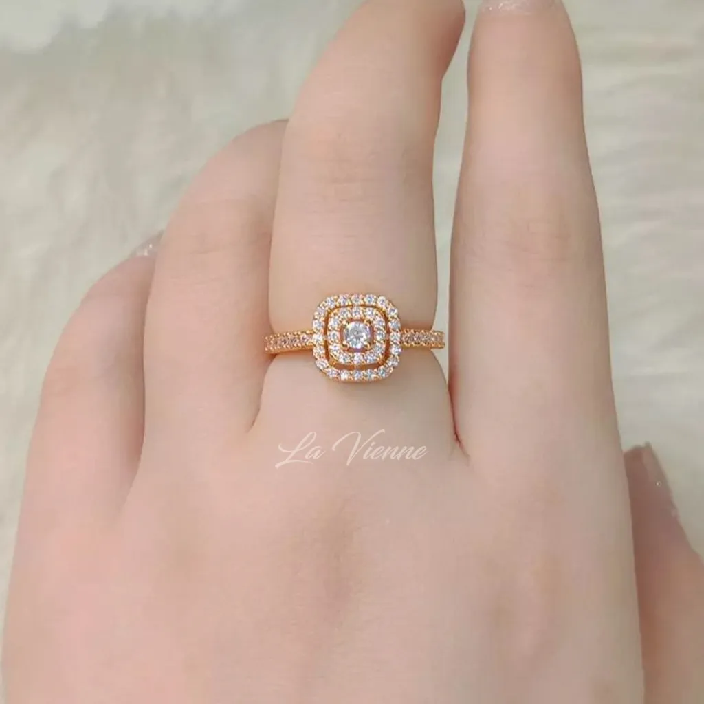 La Vienne - Talita - Cincin Titanium Wanita Anti Karat - Perhiasan Perempuan Mewah Elegan