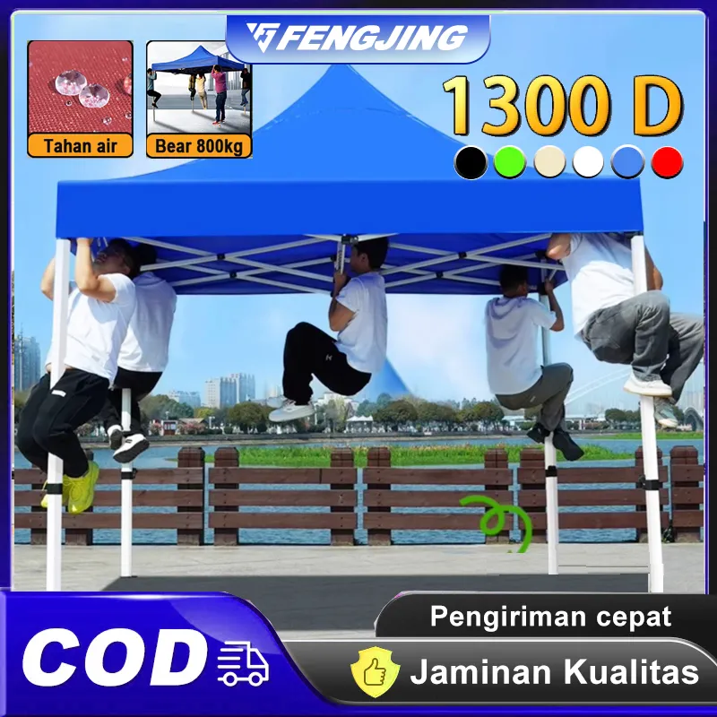 Lipat tenda berkemah di luar tenda 2x2/3x3 dan jual tenda 1300D di luar rumah dengan pasar yang