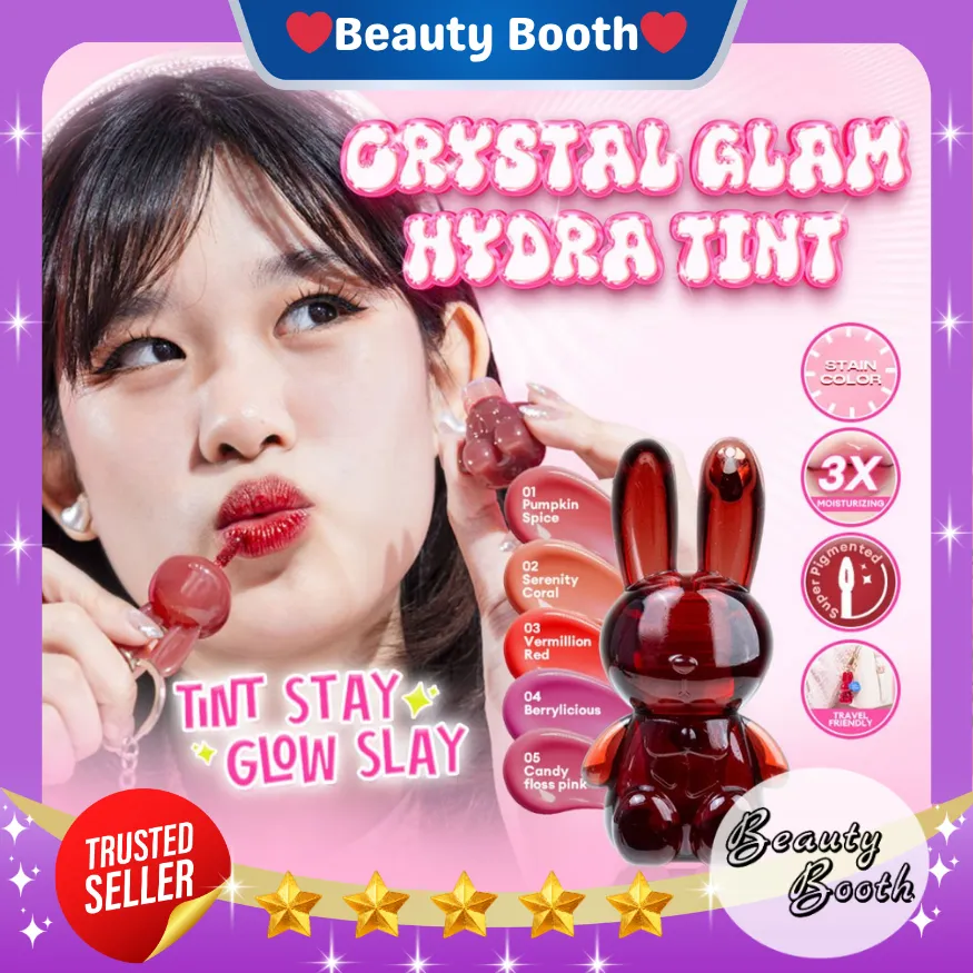ANIMATE Crystal Glam Hydra Tint 4ml Lip TInt - Beautybooth Beauty Booth