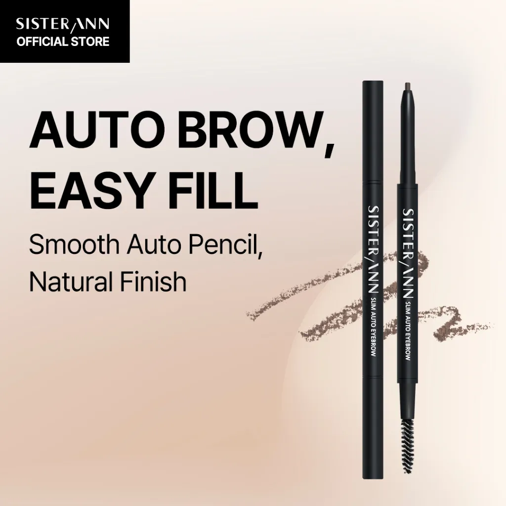 [SISTER ANN] Slim Auto Eyebrow Pencil 1.8mm – Pensil Alis Otomatis Tipis / Natural Look / Mudah Dipakai