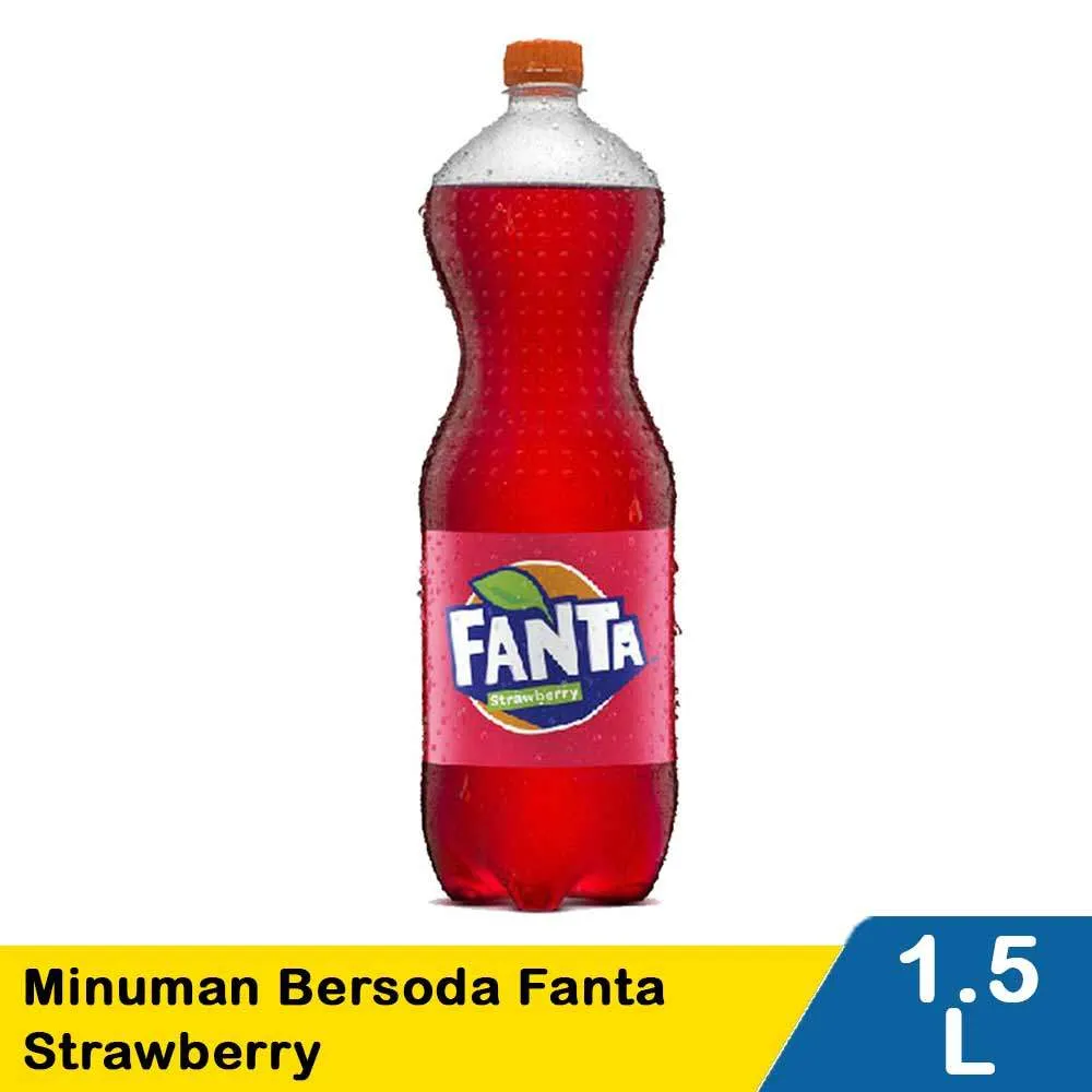 FANTA SOFT DRINK STRAWBERRY 1500mL
