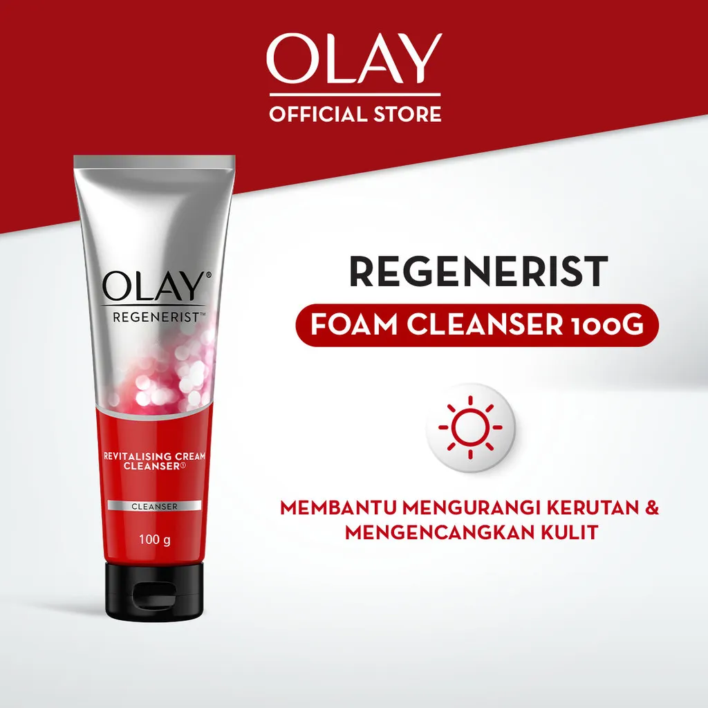 Olay Regenerist Revitalizing Niacinamide Cleanser Skincare Antiaging 100g