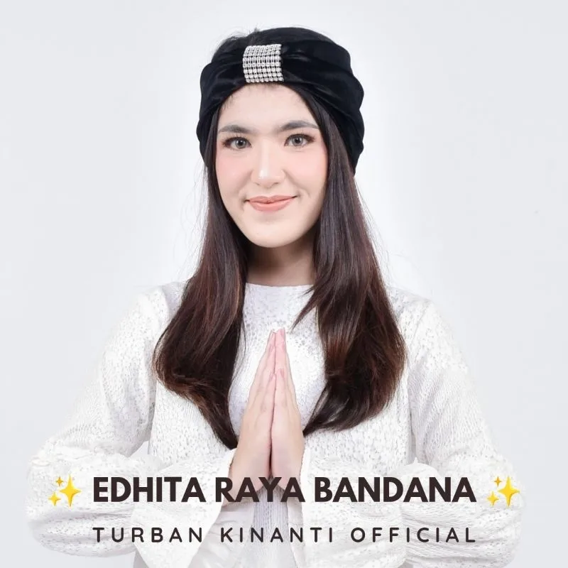 Raya Bandana - Edhita Series Bandana / Headband Raya / Ied Headband