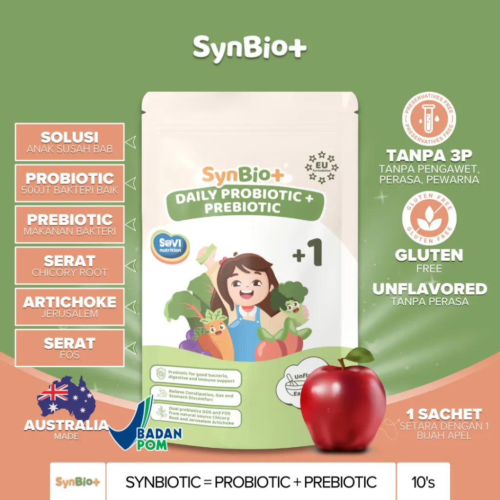 Synbio+ Probiotics Prebiotics for Kids