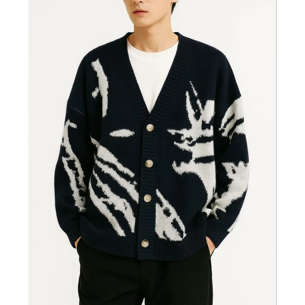 saskia cardigan sweater rajut tebal premium pria & wanita