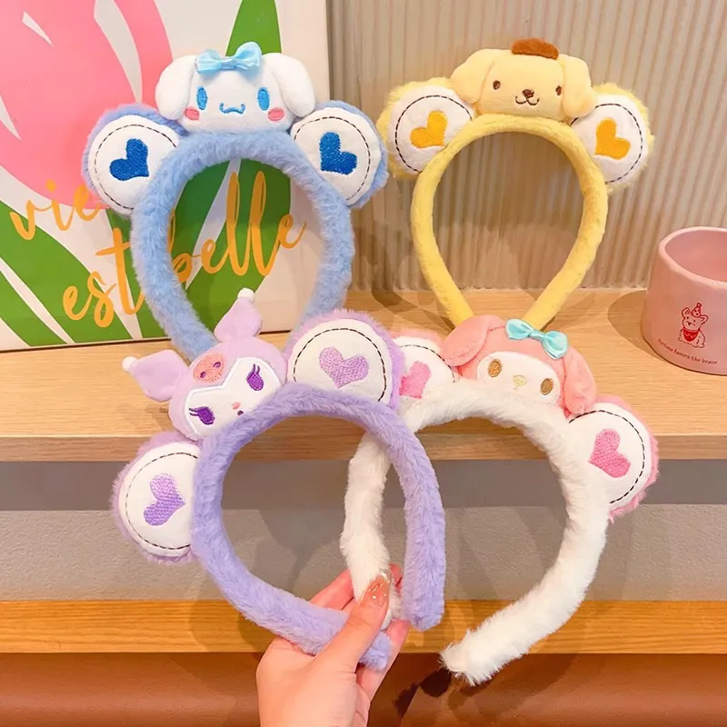 Bando Boneka Karakter Kartun Jepang Lucu Bando Anak Aksesoris Rambut Bandana