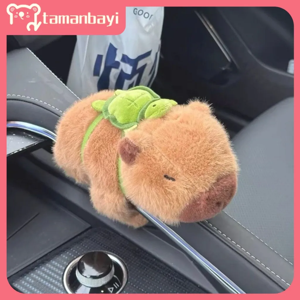 Mainan Boneka Capybara Mainan Boneka Capybara Gelang Mewah Simulasi Boneka Gelang Lingkaran Snap