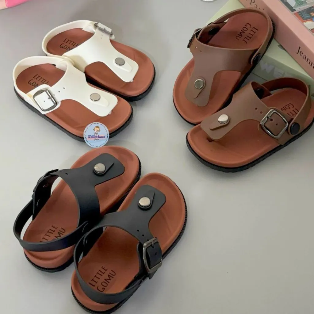 RAMADHAN SALE littleaaron -  FLOOPY Sandal Anak Laki Laki Sandal Jepit Anak Perempuan Model Lucu 1-8 Tahun