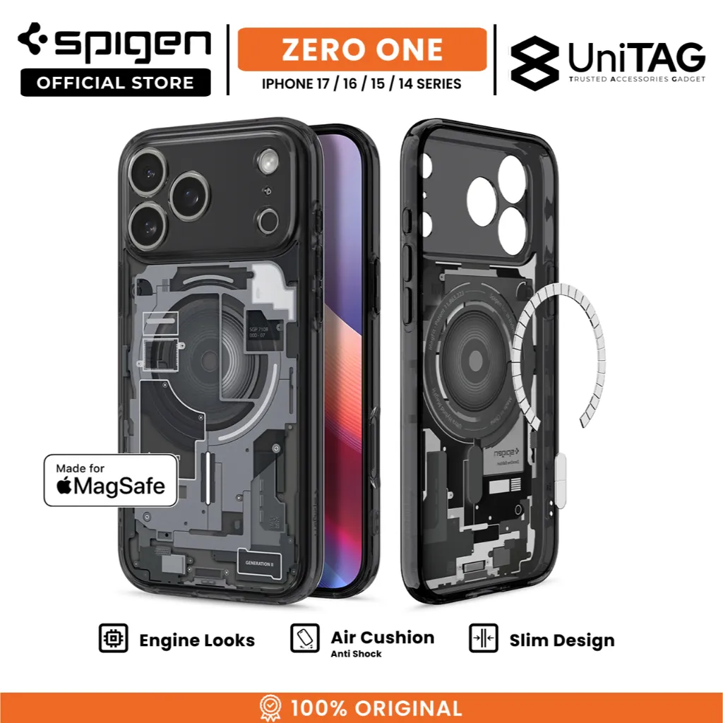 SPIGEN Case iPhone 17 16 15 14 Series Pro Max Plus Air Ultra Hybrid Zero One MagSafe Anti Shock Crack Casing