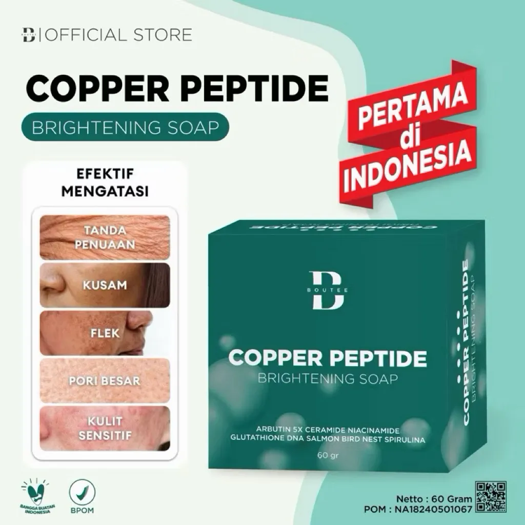 SABUN WAJAH COPPER PEPTIDE