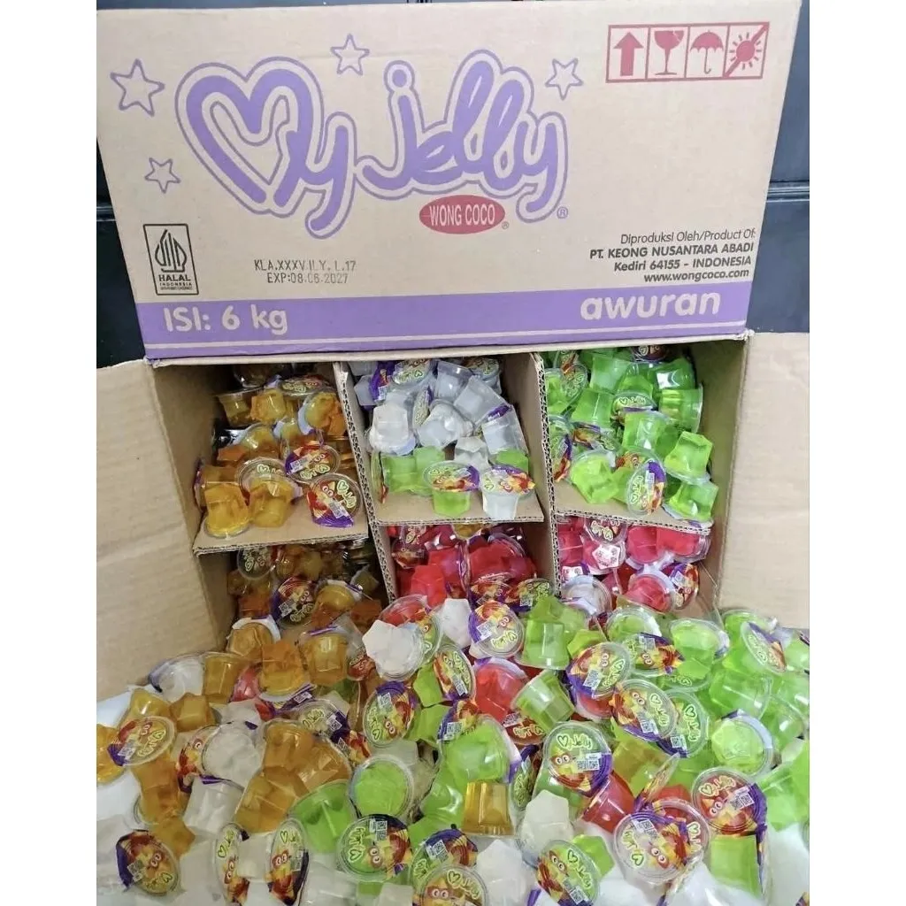 My jelly Awuran wong coco kemasan 1kg exp 2027