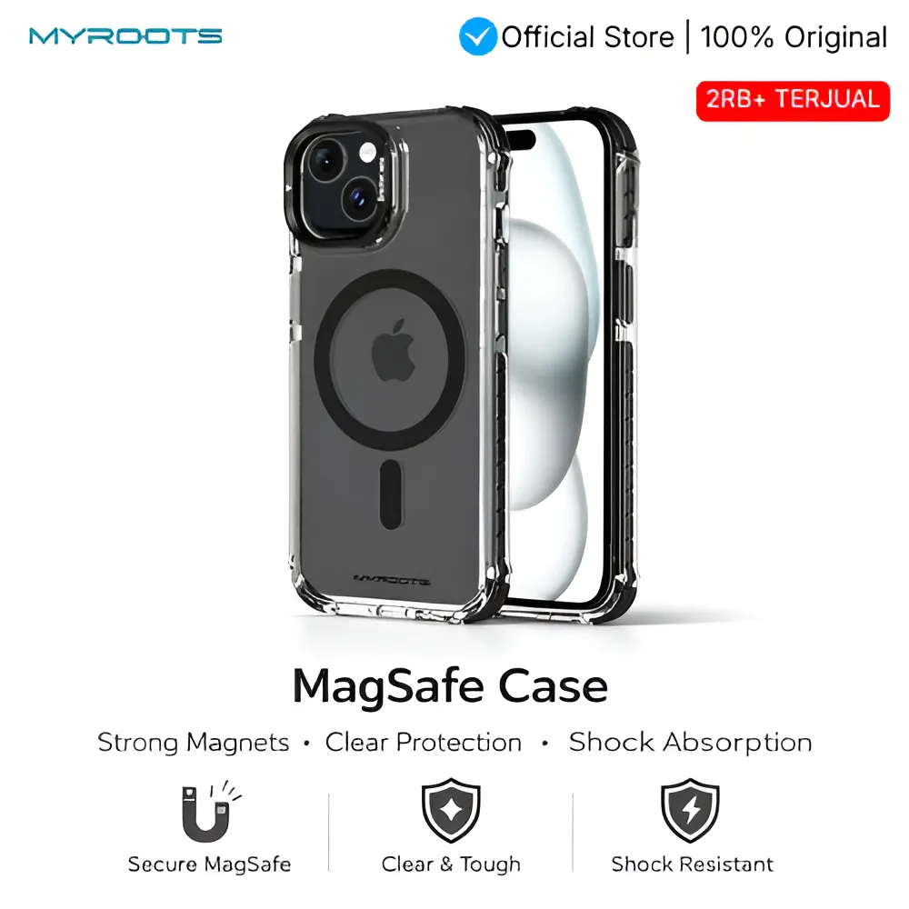 Myroots Armor Man Case For Iphone 17 16 15 14 13 12 Pro Max Casing Magsafe Bracket Lens Charger