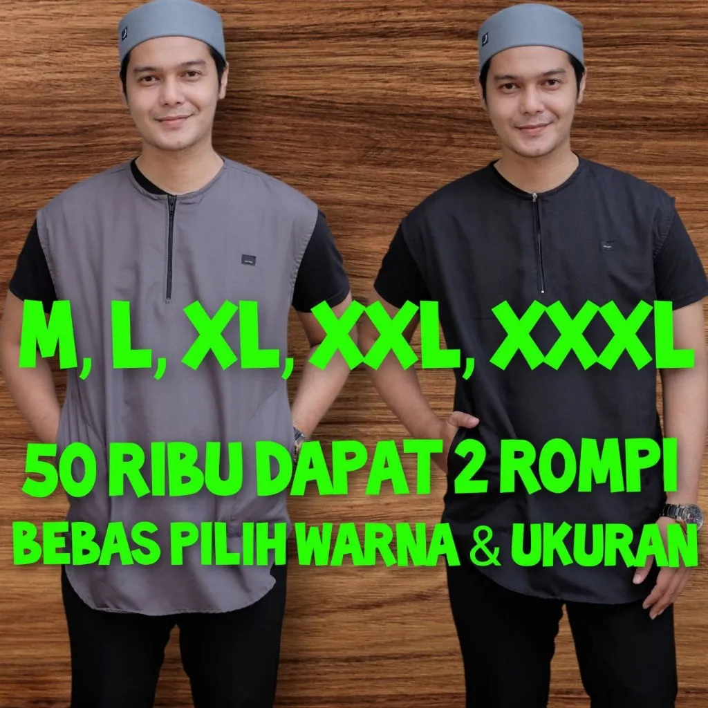 5O RIBU DAPAT 2 ROMPI SHOLAT TERBARU DAN TERLARIS M L XL XXL XXXL