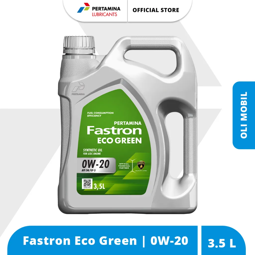 PERTAMINA Fastron Eco Green Series [ Oli Mobil 3.5 L ]