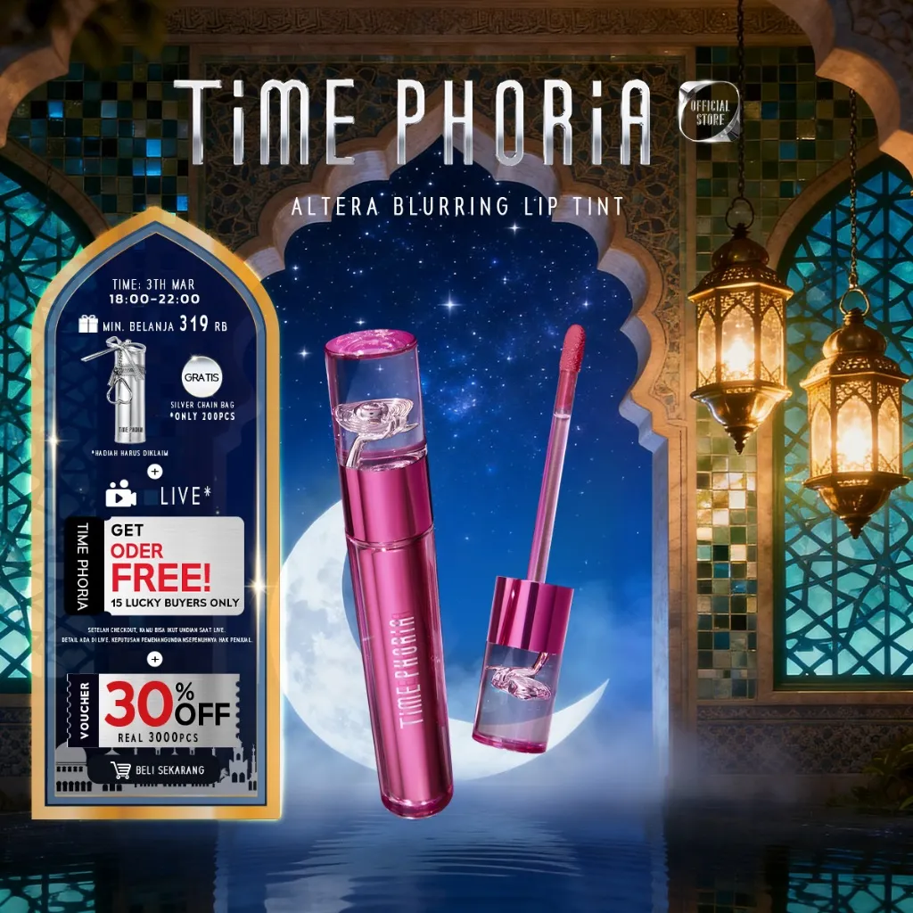 TIME PHORIA -Altera Blurring Lip Tint Blurs Lip Lines Shine To Matte Watery Blur Lip Lipgloss Lipstick LipTint Lip Cream Longlasting Lightweight
