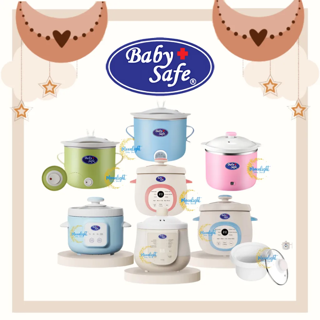 Baby Safe Slow Cooker LB007 / LB008 / LB009 / LB017 - Alat Masak MPASI