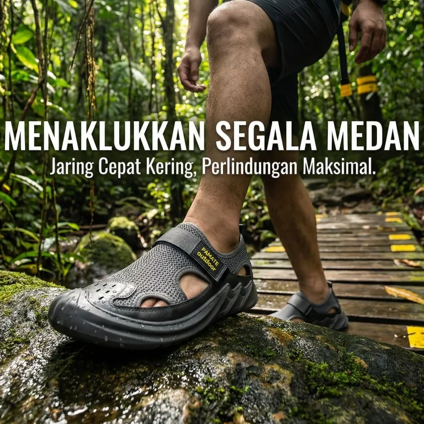 Sepatu Pantai Aqua Shoes Non Slip Water Shoes outdoor hiking Diving Sepatu Sendal Priar Sendal Gunung Jalan Santai Wanita Dewasa Sandal Slide Kekinia COD Sepatu Sandal Pria Hiking Original Mendaki Sports Sandal Kulit Asli Trekking Gunung Dewasa Laki Lak