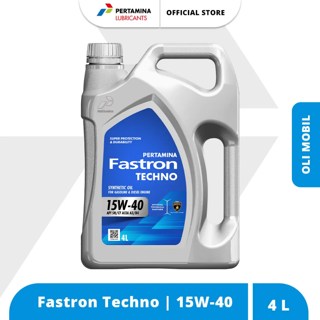 PERTAMINA Fastron Techno Series [ Oli Mobil 4 L ]