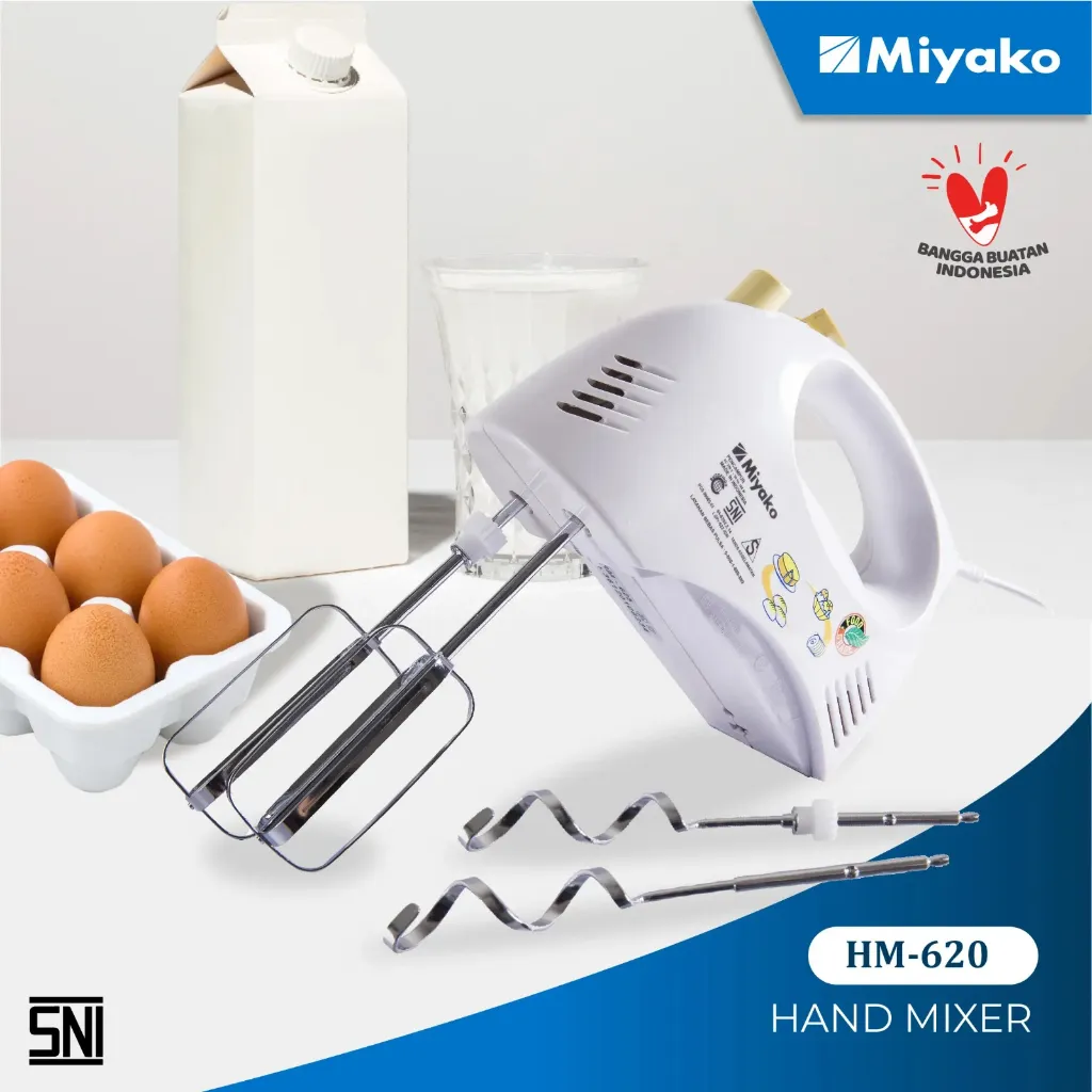 Hand Mixer Miyako HM620 Mixer Tangan - Pengaduk bahan makanan